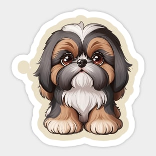 Shih-Tzu puppy Sticker